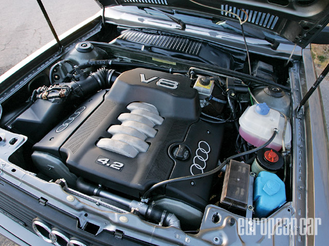 AUDI V8 3.6 QUATTRO engine
