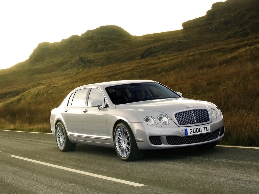 BENTLEY CONTINENTAL FLYING silver
