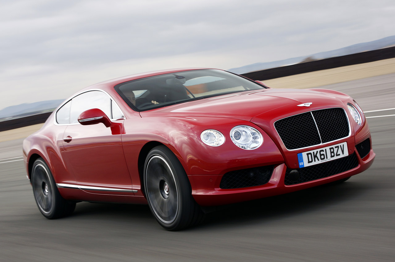 BENTLEY CONTINENTAL GT COUPE red
