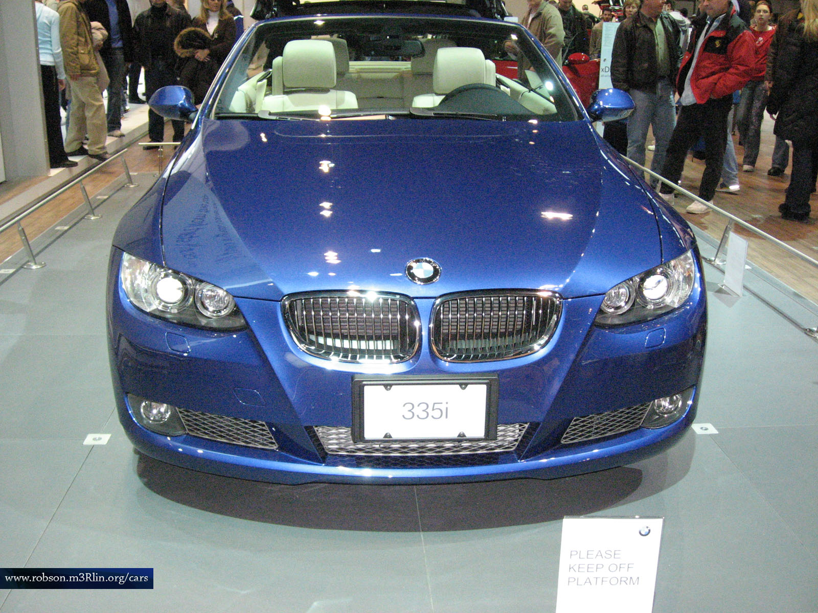BMW 335 CABRIO blue