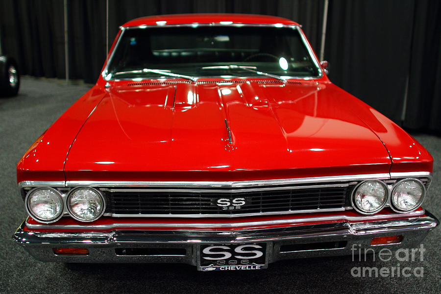 CHEVROLET CHEVELL SS red