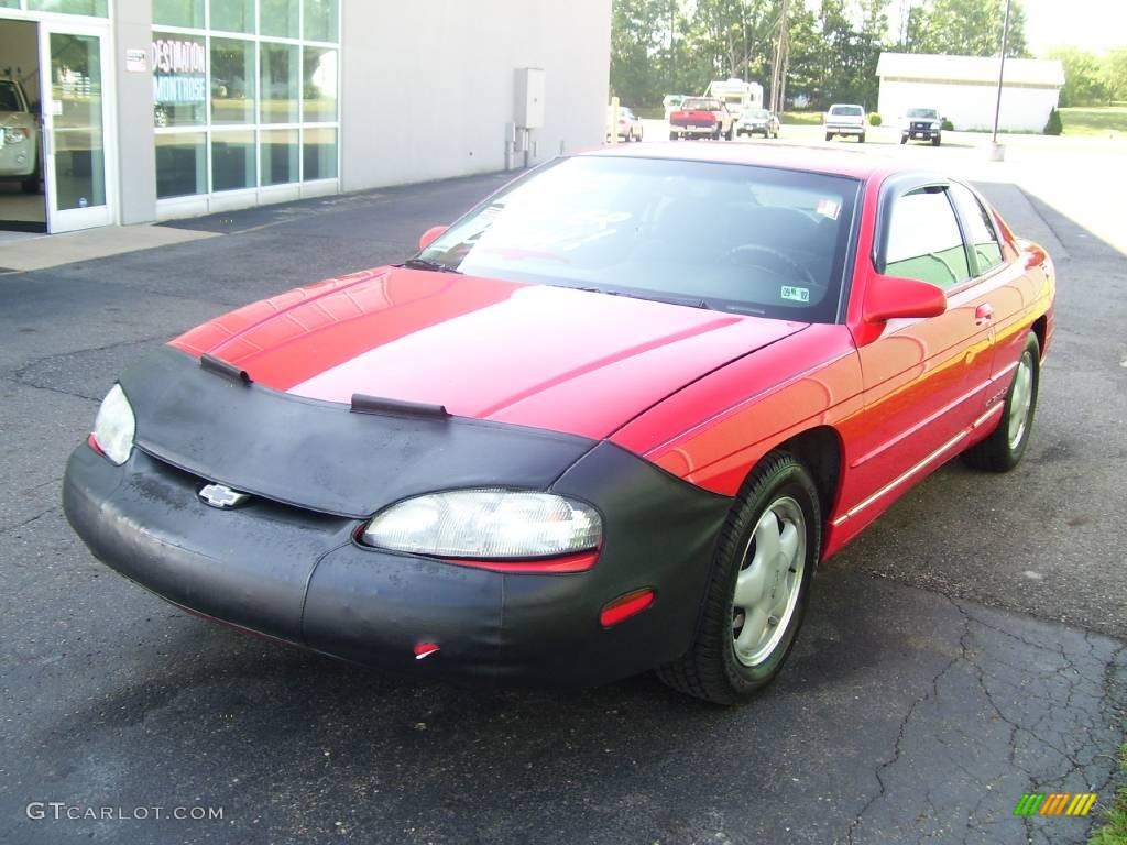 CHEVROLET MONTE CARLO COUPE red