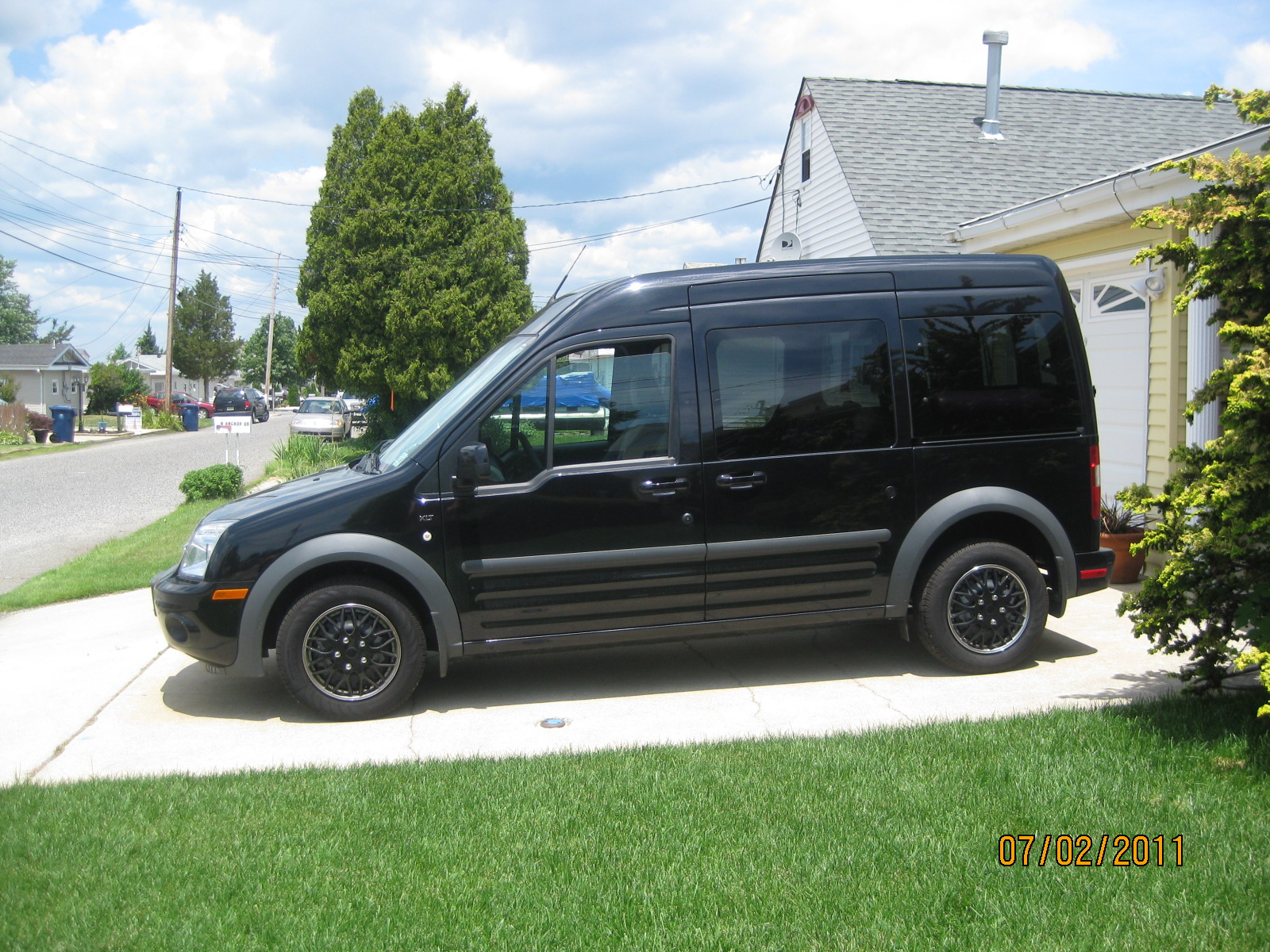 FORD TRANSIT CONNECT black