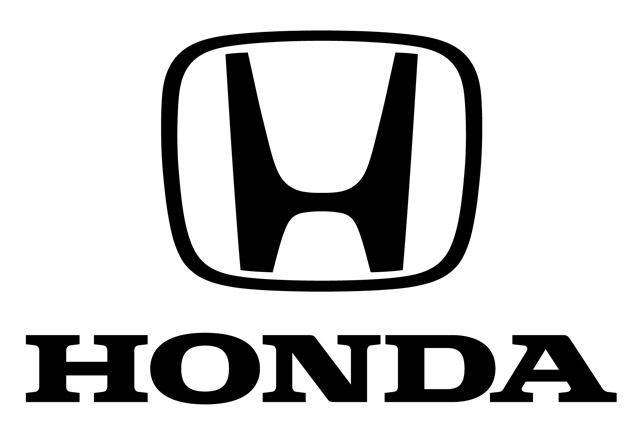Black white honda emblem #2