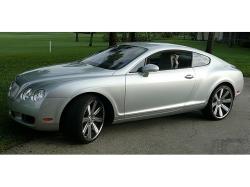BENTLEY CONTINENTAL GT COUPE silver