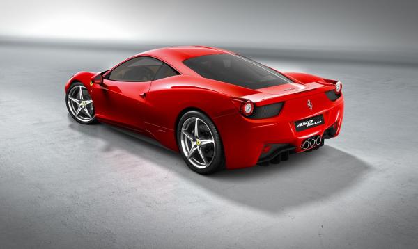 A cool Ferrari 458 Italia as a homage for Niki Lauda