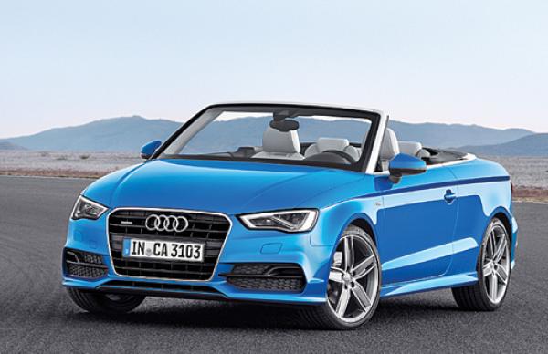 Audi unveils the Audi S3 Cabrio at the Geneva Motor Show in March