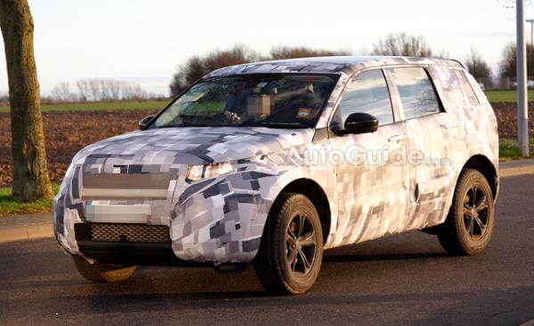 Spy pictures of the Land Rover Freelander from Sweden circulated on the internet