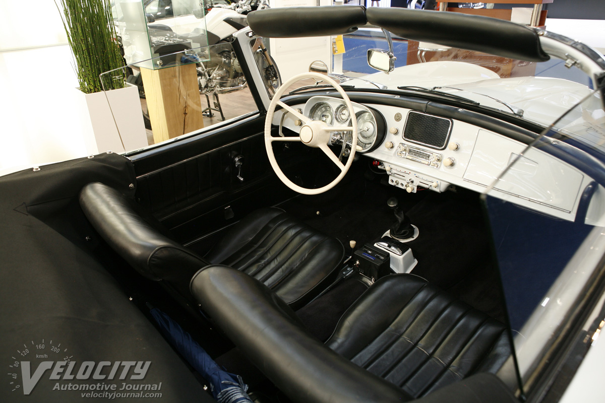 BMW 507 interior