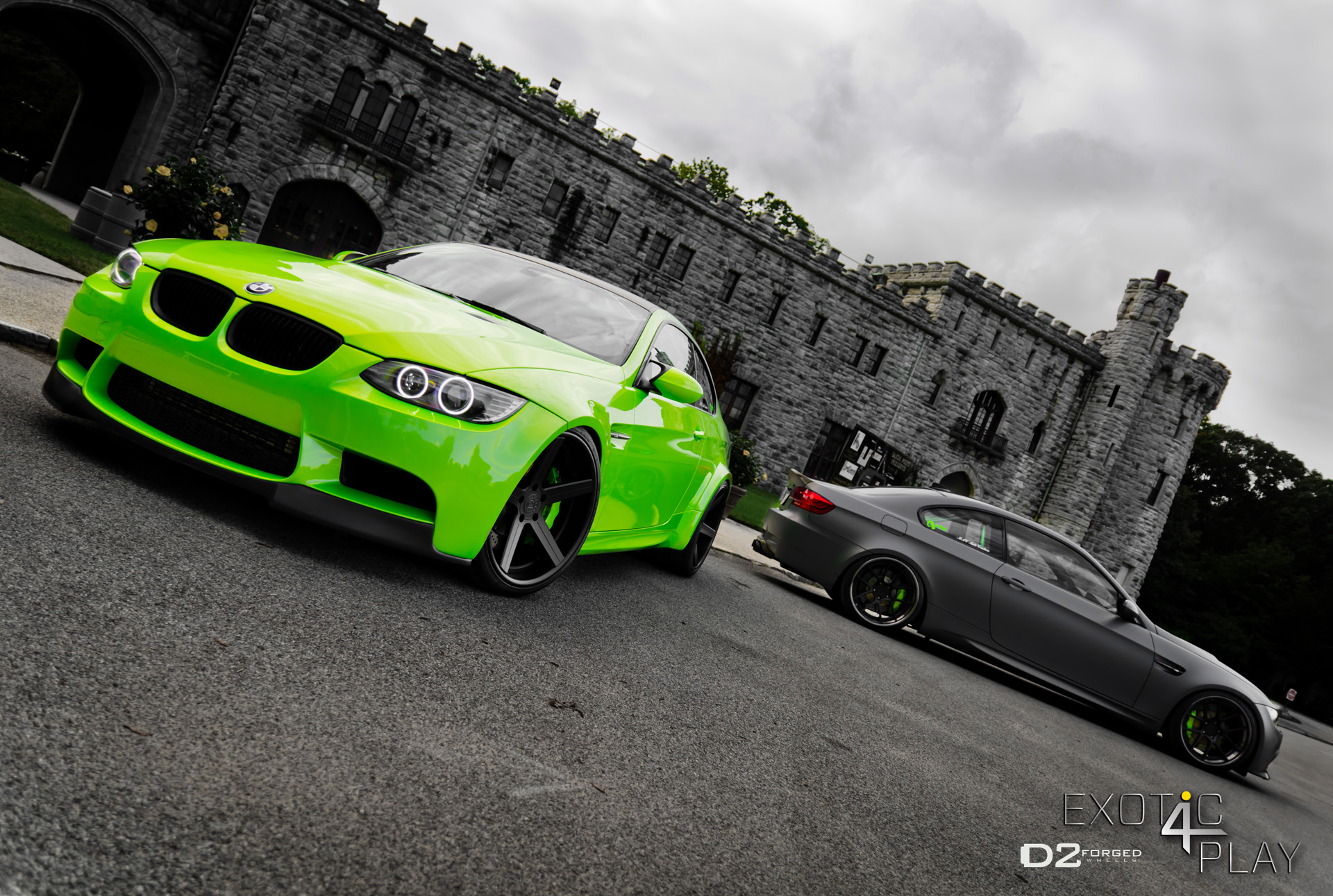 BMW M3 green