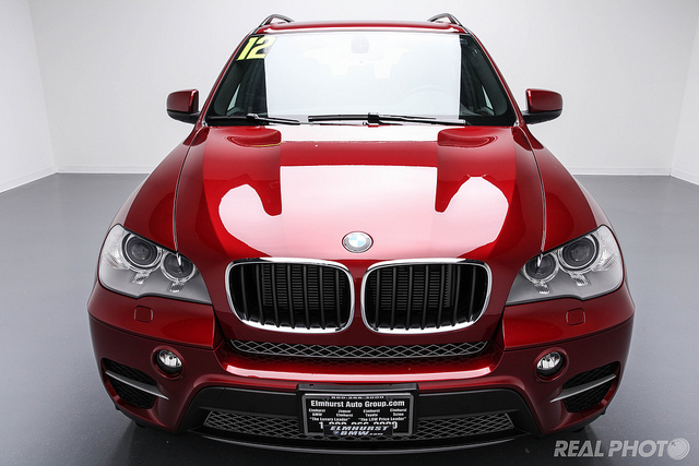 BMW X5 red
