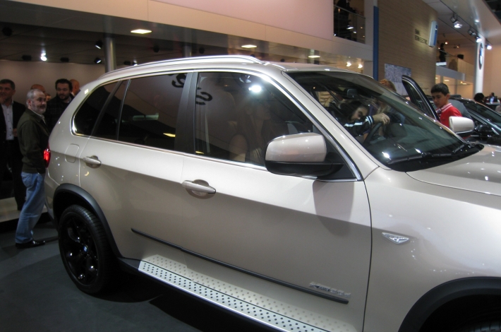 BMW X5 silver