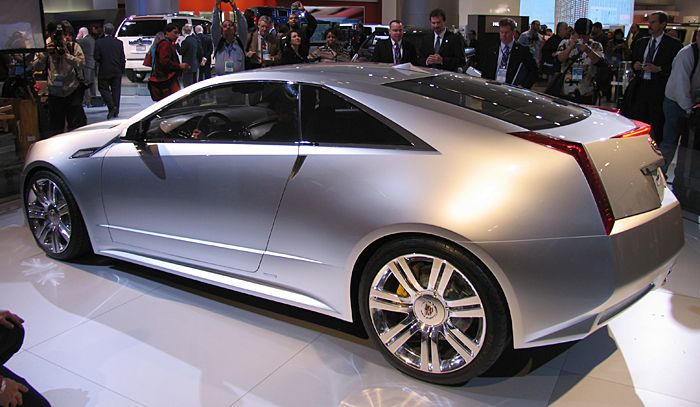 CADILLAC CTS COUPE CONCEPT blue