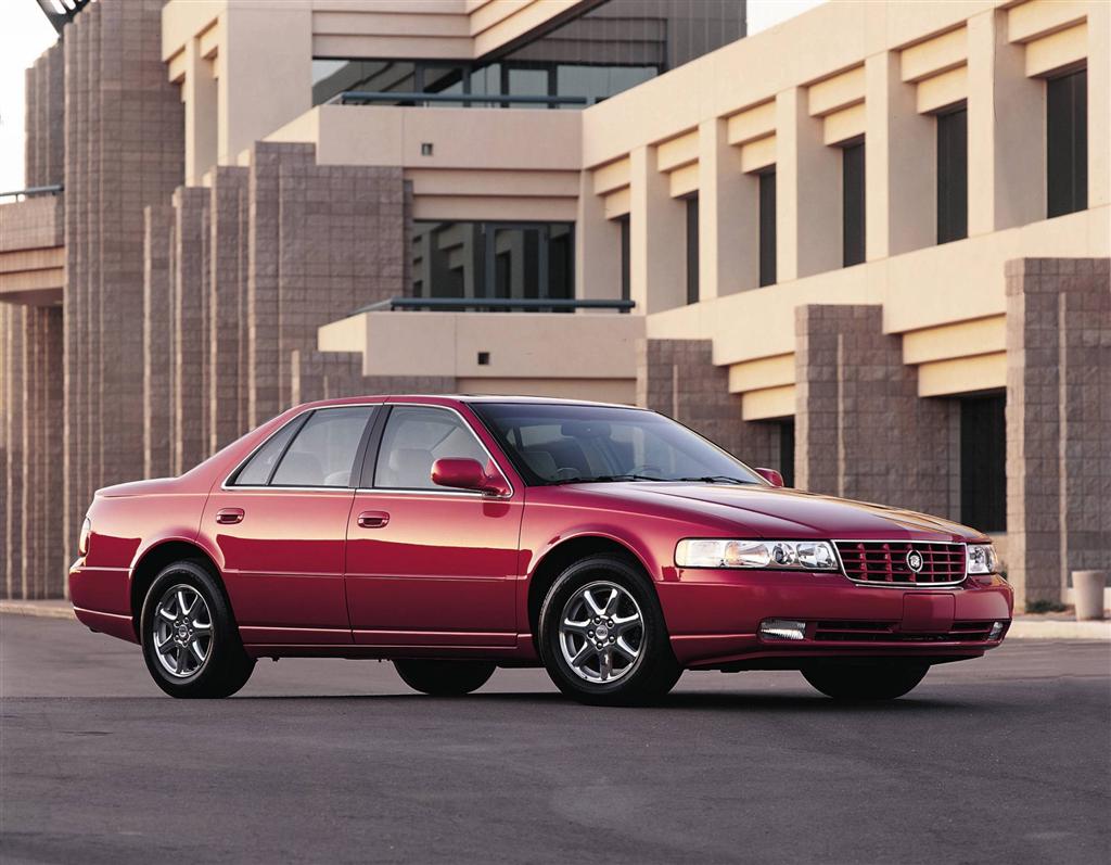 CADILLAC STS SEVILLE red