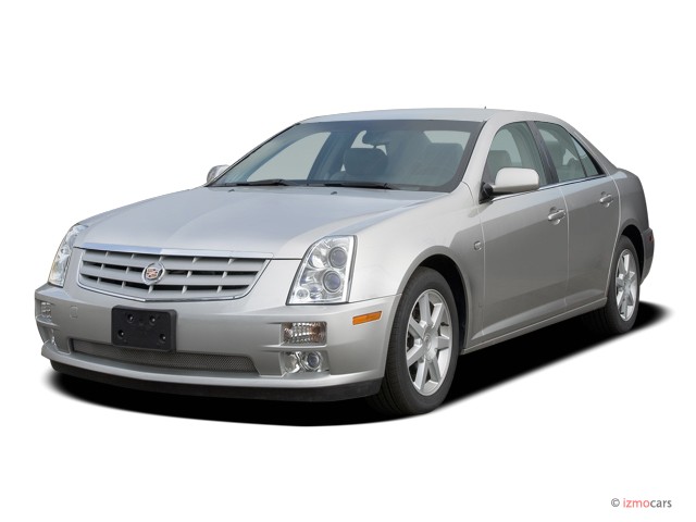 CADILLAC STS-V red