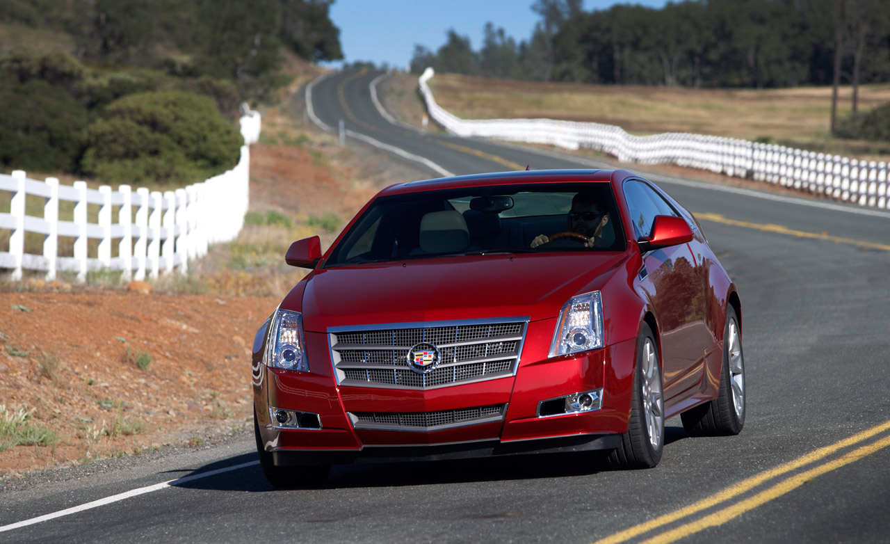 CADILLAC STS red