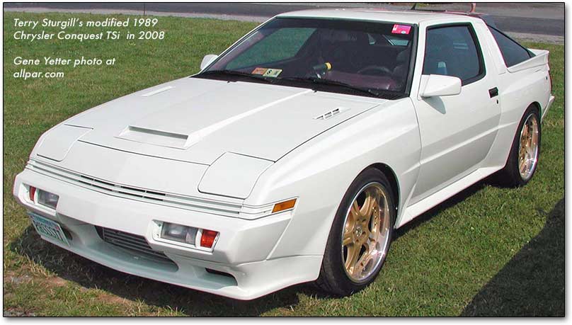 CHRYSLER CONQUEST white