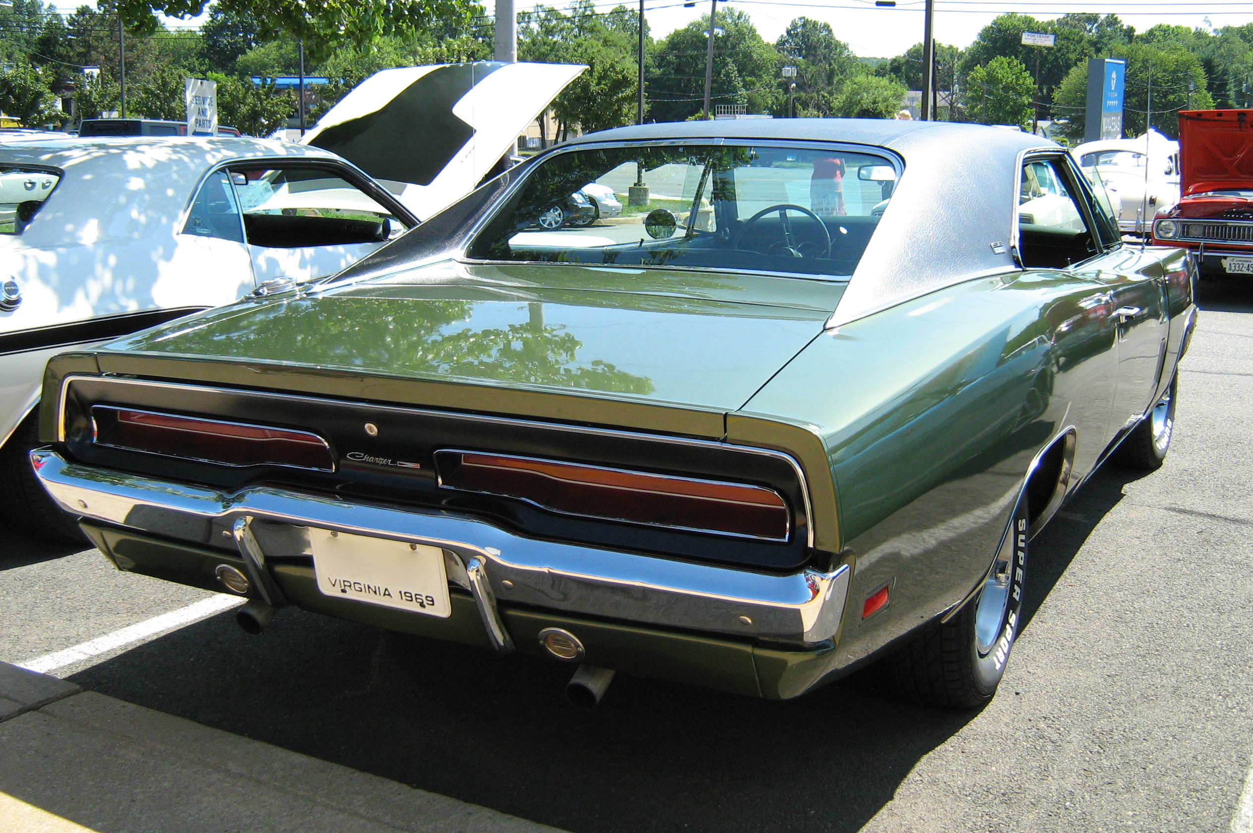 DODGE CHARGER green