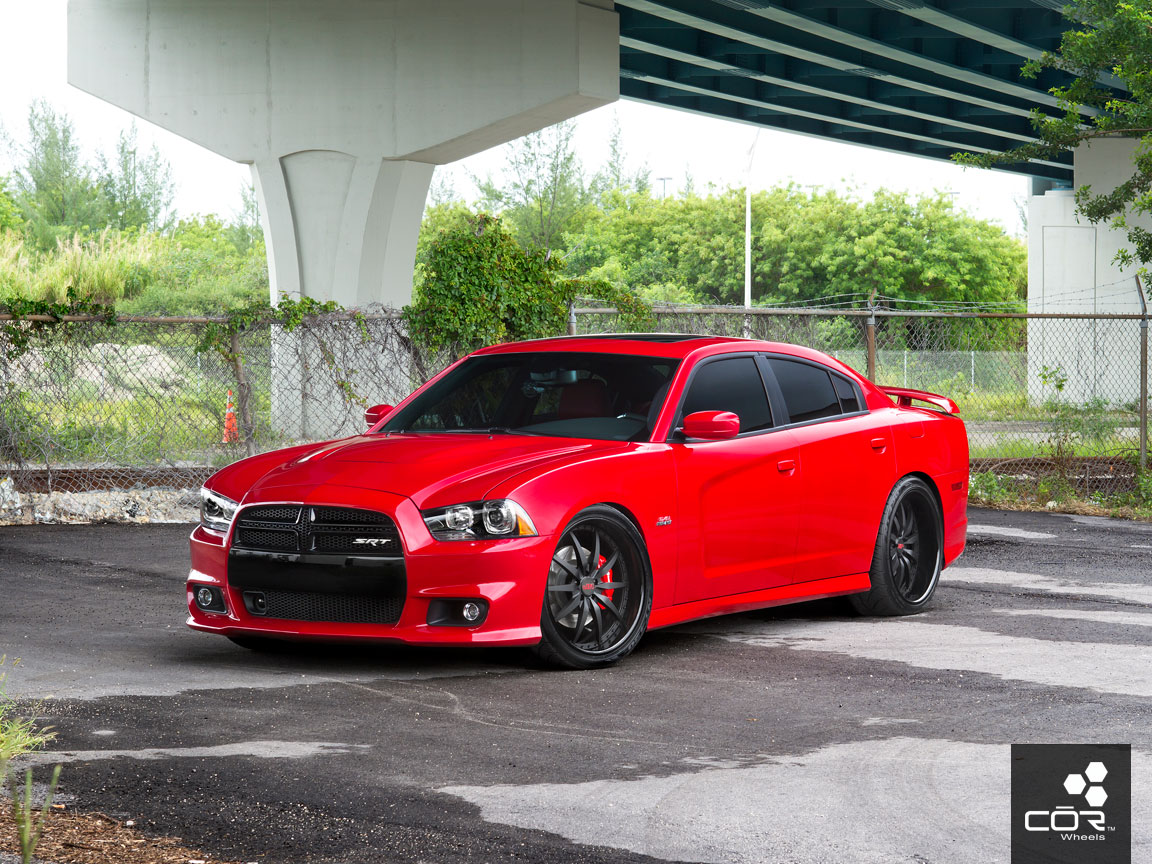 DODGE CHARGER red