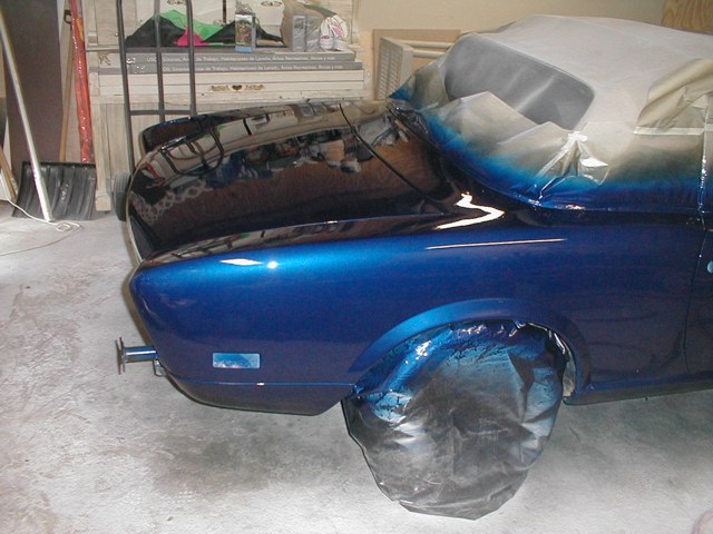 FIAT 124 blue