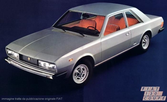 FIAT 130 COUPE silver