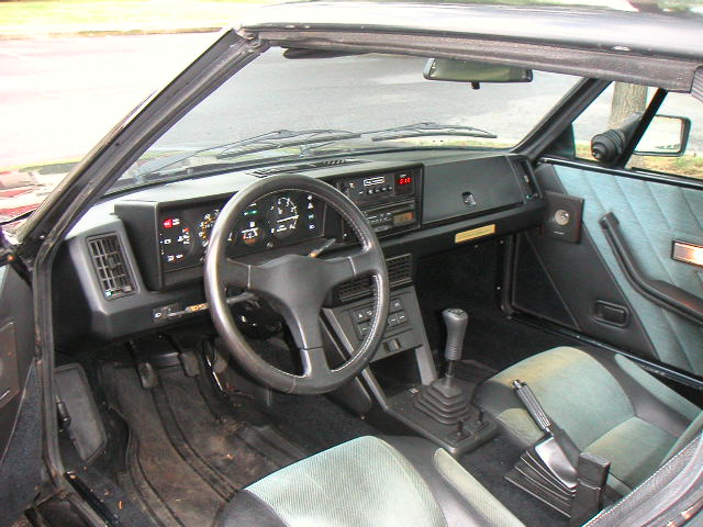 FIAT 132 interior