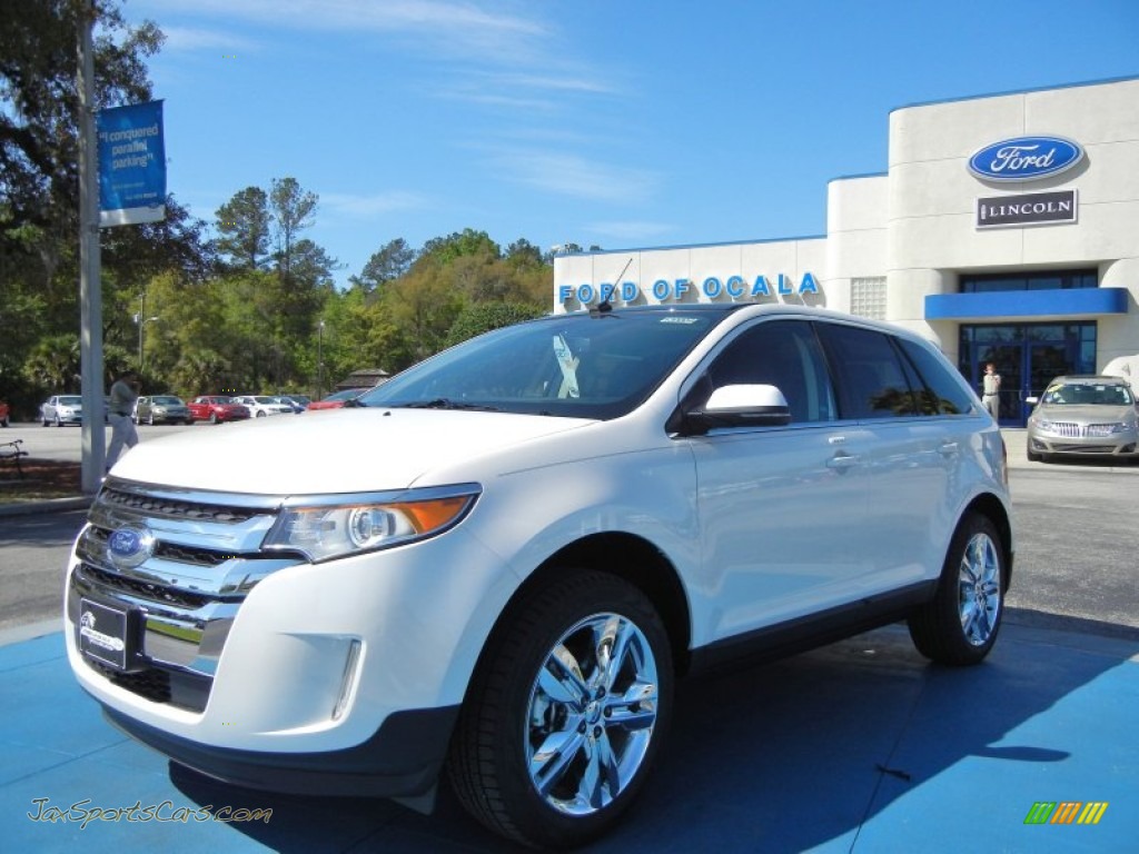 FORD EDGE LIMITED white