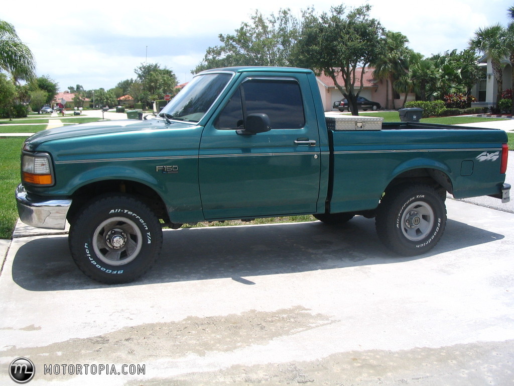 FORD F150 green