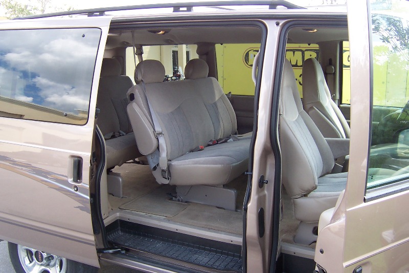 gmc safari inside