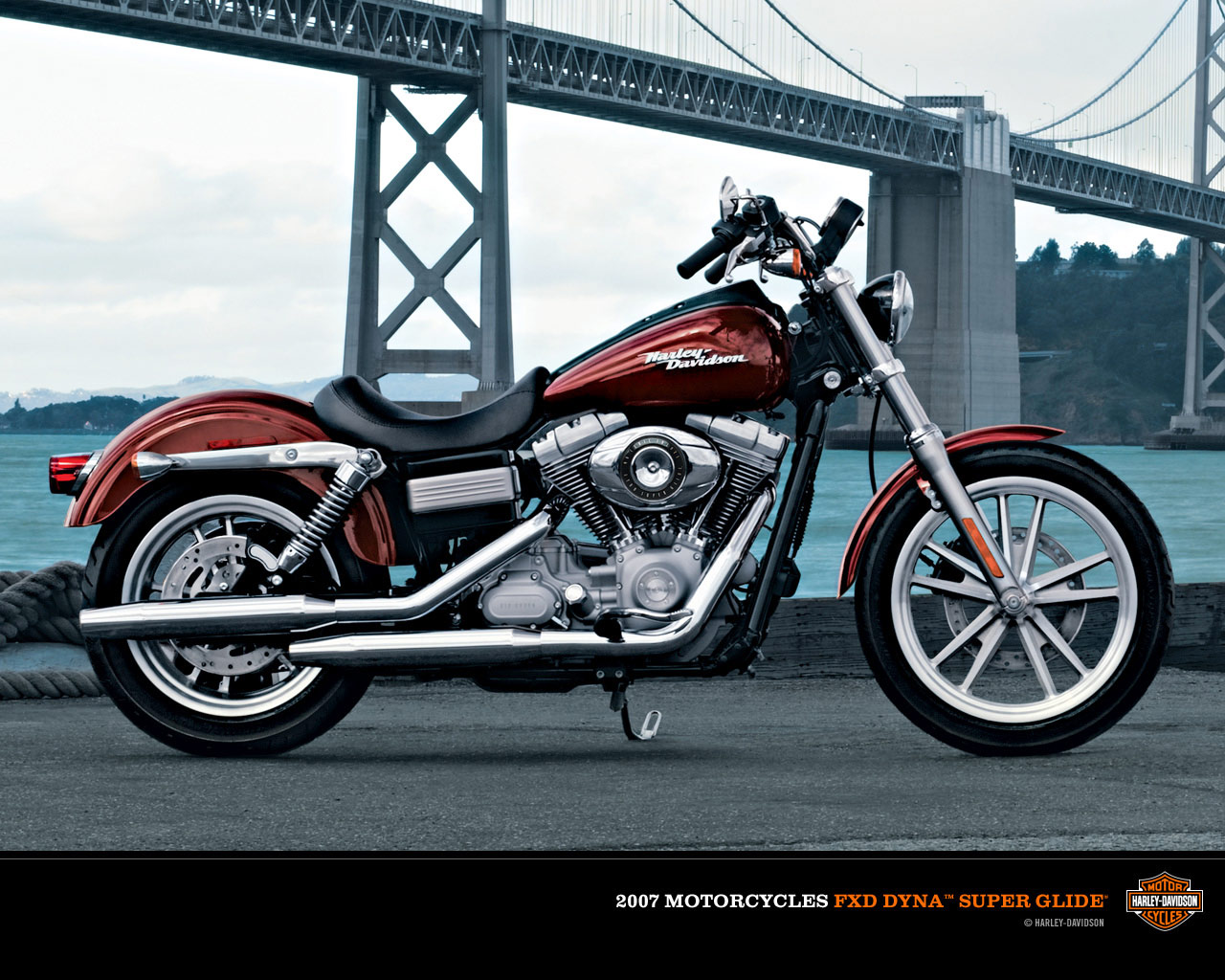 harley-davidson wallpaper (Harley-Davidson Dyna)