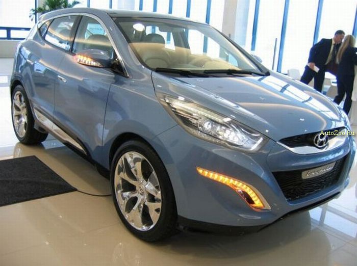 HYUNDAI IX35 blue