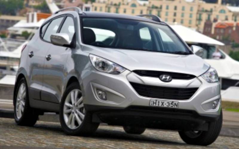 HYUNDAI IX35 silver