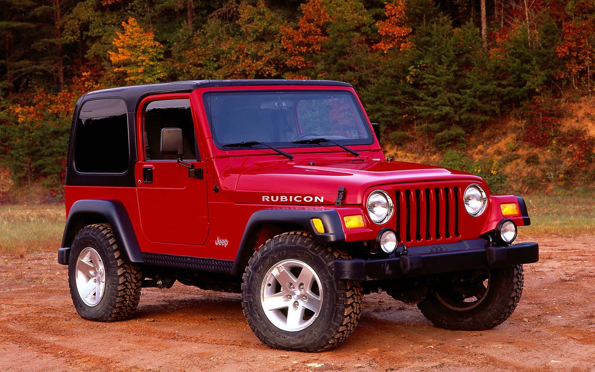 JEEP RUBICON red