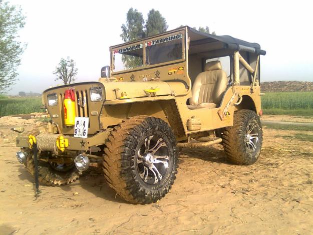 JEEP WILLYS brown