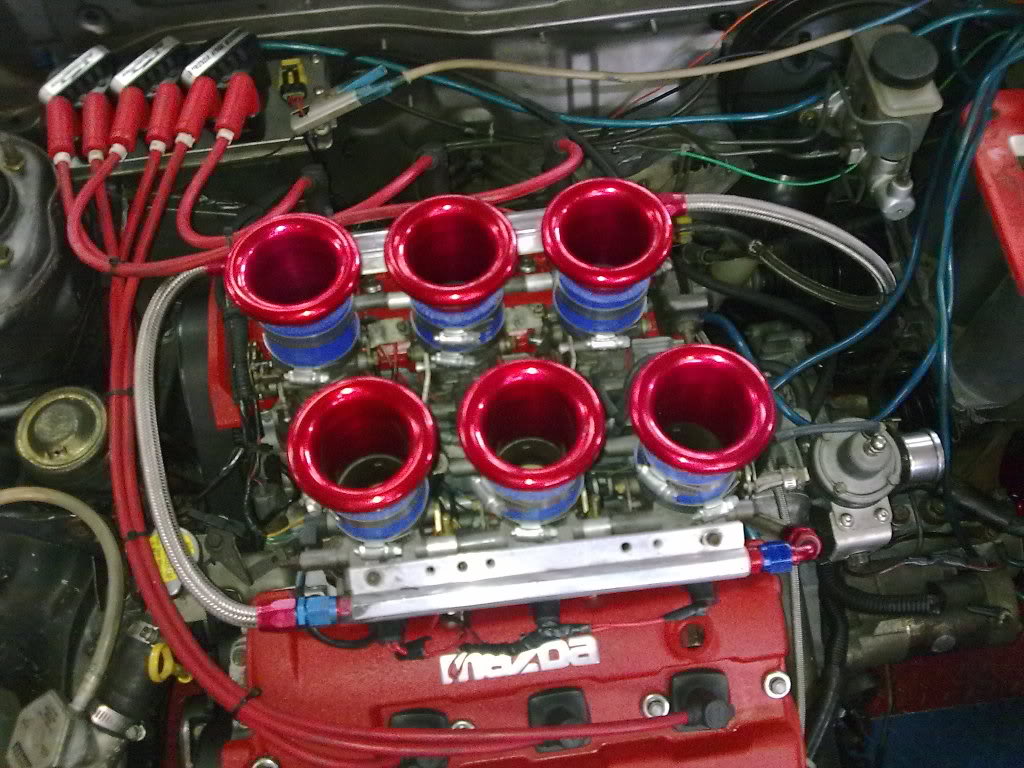 MAZDA MX-6 engine