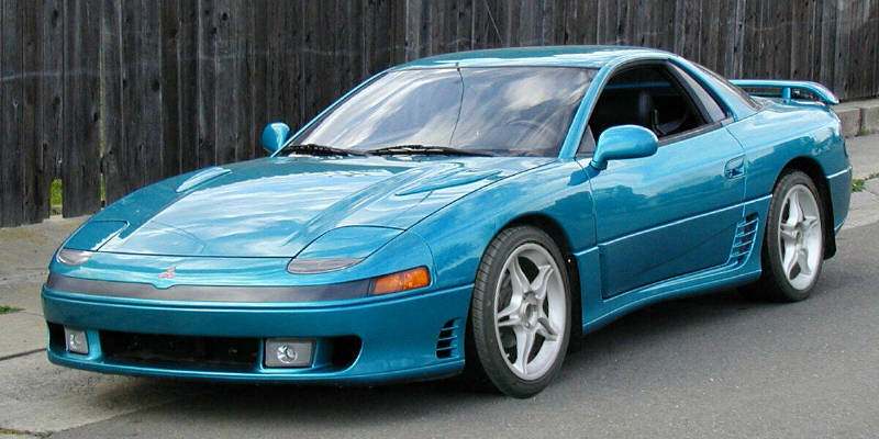 MITSUBISHI 3000 GT blue
