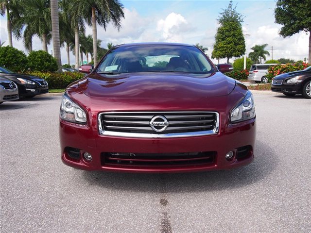 NISSAN MAXIMA red