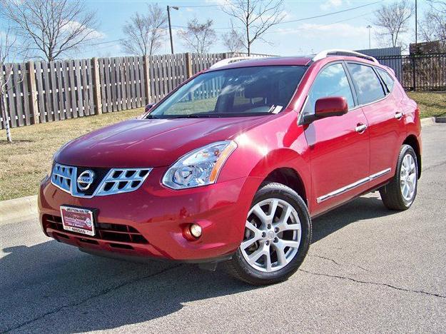 NISSAN ROGUE red