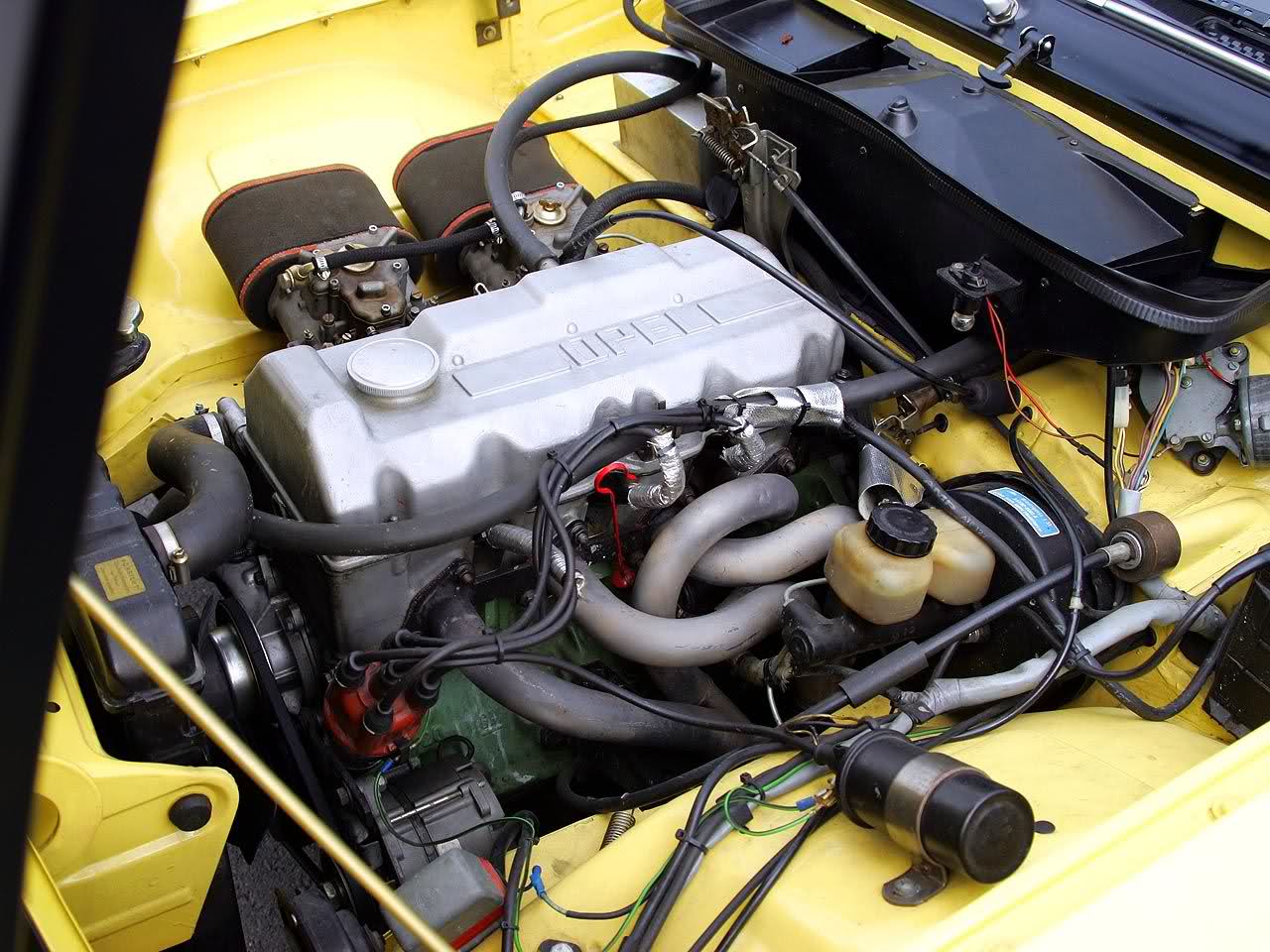 OPEL GT engine