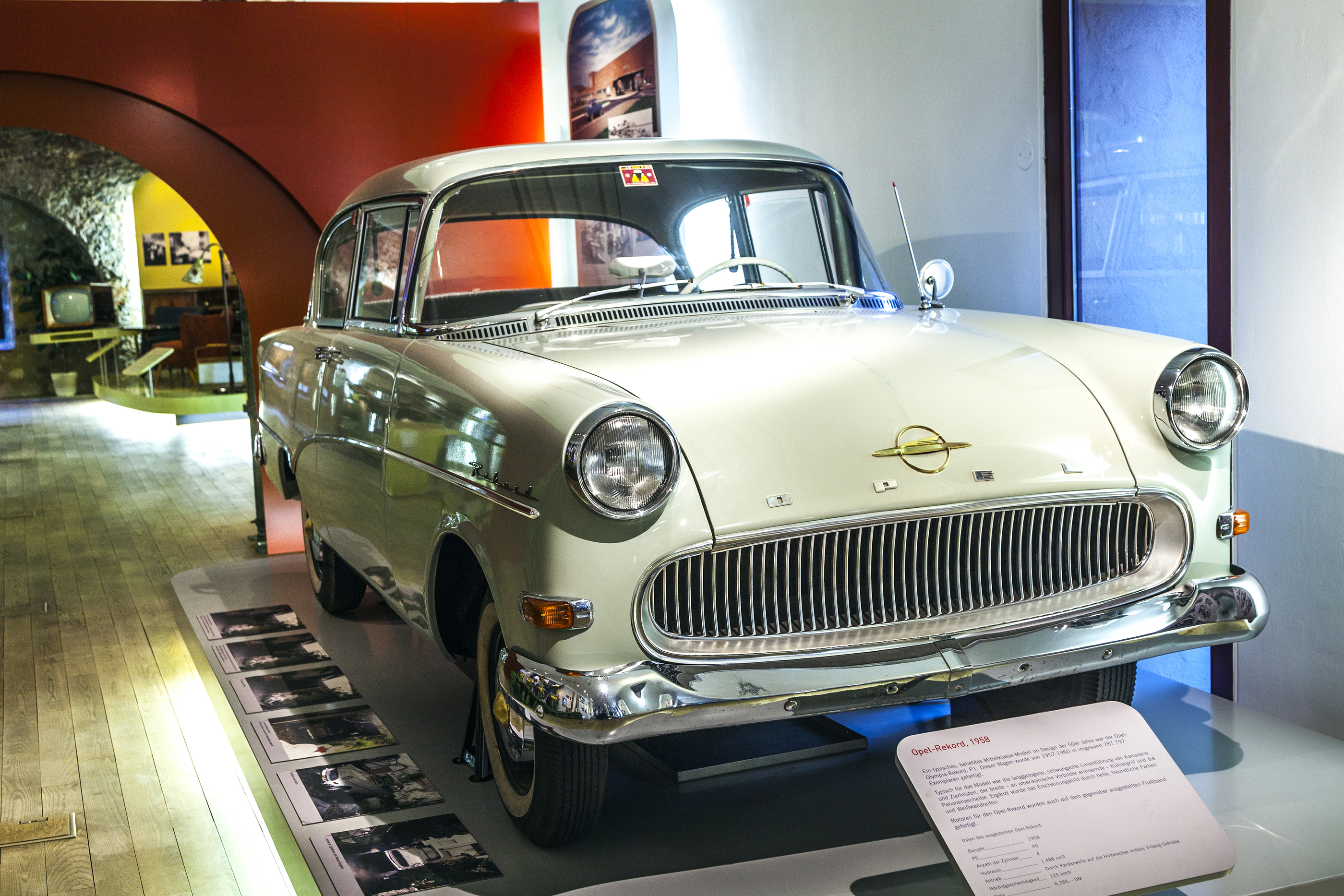 FAMOUS OPEL RECORD IN THE MUSEUM BY JORG HACKEMANN