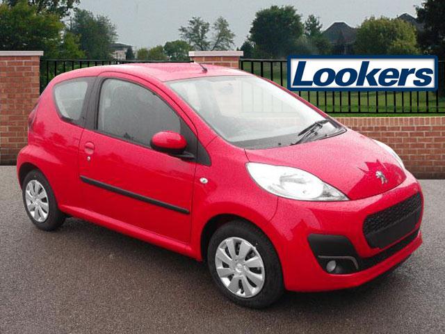 PEUGEOT 107 1.0 red