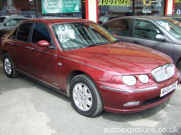 ROVER 75 1.8 red