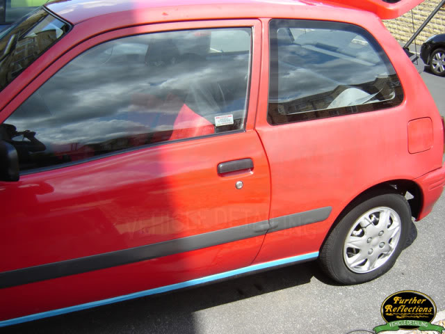 TOYOTA STARLET red