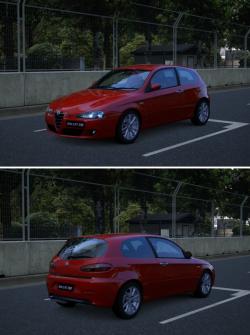 ALFA ROMEO 147 brown