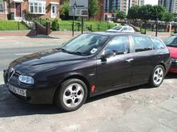 ALFA ROMEO 156 black