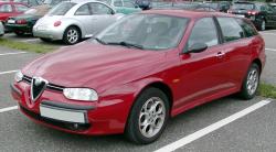 ALFA ROMEO 156 red