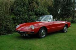 ALFA ROMEO SPIDER 1750 brown