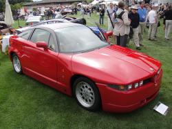 ALFA ROMEO SZ ZAGATO silver