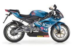 APRILIA 125 blue