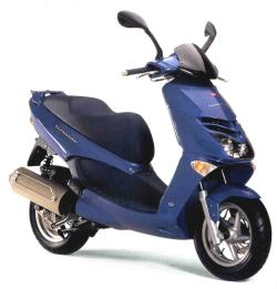 APRILIA LEONARDO 125 brown